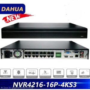 Dahua DHI-NVR4216-16P-4KS3 Netwerk recorder NVR 2 HDD aansluitingen